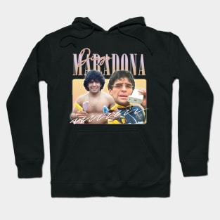 Diego Maradona / Retro 90s Aesthetic Hoodie